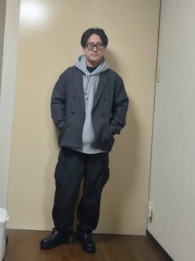 「RAGEBLUE（レイジブルー）のアイテム（テーラードジャケット）」を使った、あやたかさん（メンズ・170cm）の秋コーディネート