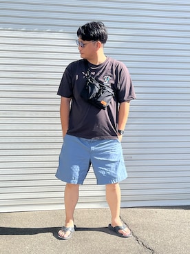 「ILL'S（イルズ）のアイテム」を使った、Shogoさん（メンズ・177cm）の夏コーディネート
