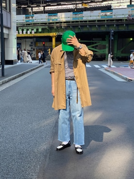 「Acne Studios（アクネストゥディオズ）のアイテム」を使った、かーりーさん（メンズ・170cm）の夏コーディネート