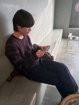 じゅんさん（メンズ・172cm）の冬コーディネート