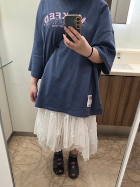 「MILKFED.（ミルクフェド）のアイテム」を使った、ほんさん（レディース・155cm）の春コーディネート
