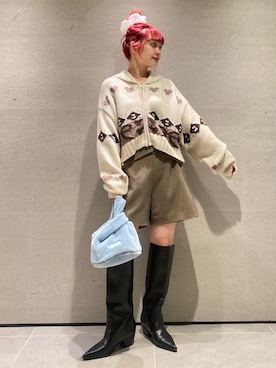 FURFURさん(レディース・154cm)の秋コーディネート