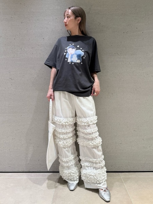 MEKKI FOUFOU フリルパンツ セール】スラックス風フリルパンツ（その他パンツ）｜FURFUR