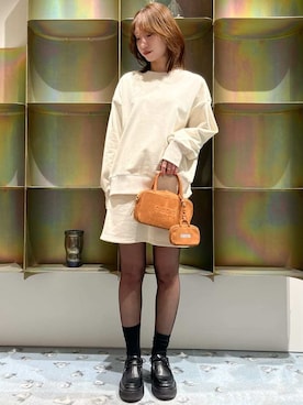 FURFURさん（レディース・157cm）の冬コーディネート