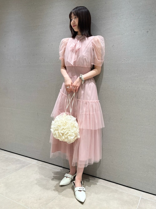 mami　todayful ハーフスリーブカットドレス TODAYFUL SALE 50%OFF (トゥデイフル）Halfsleeve Tuck Dress