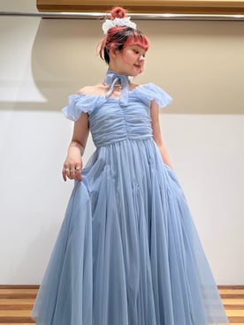 「刺繍」｜FURFURさん（レディース・154cm）の春コーディネート