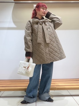 FURFURさん（レディース・154cm）の秋コーディネート
