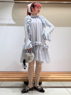 「FURFUR（ファーファー）のアイテム」を使った、FURFURさん（レディース・154cm）の春コーディネート