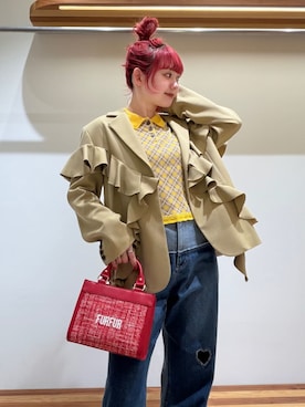 FURFURさん(レディース・154cm)の冬コーディネート