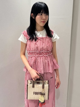 「FURFUR（ファーファー）のアイテム」を使った、FURFURさん（レディース・158cm）の春コーディネート