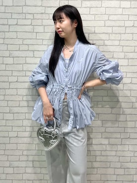 FURFURさん（レディース・162cm）の夏コーディネート