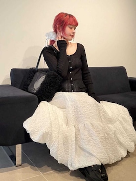 「FURFUR（ファーファー）のアイテム」を使った、FURFURさん（レディース・154cm）の春コーディネート