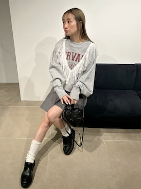 FURFURさん（レディース・157cm）の冬コーディネート