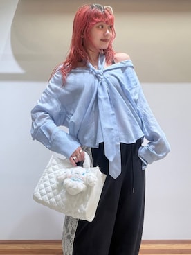 「シューズ」｜FURFURさん（レディース・154cm）の夏コーディネート