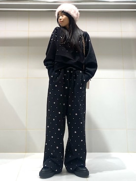 「アイテム（キーケース/キーアクセサリー）」を使った、FURFURさん（レディース・157cm）の秋コーディネート