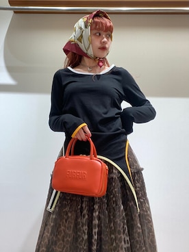 「プリーツ」｜FURFURさん（レディース・154cm）の冬コーディネート