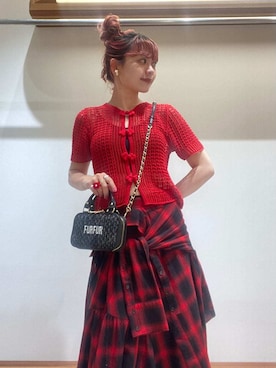 FURFURさん（レディース・154cm）の夏コーディネート