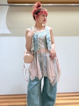 FURFURさん(レディース・154cm)の夏コーディネート
