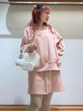 「フェイクレザー」｜FURFURさん（レディース・154cm）の冬コーディネート