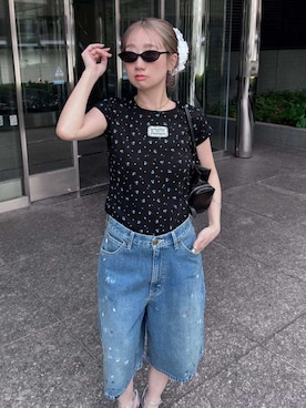 「FURFUR（ファーファー）のアイテム」を使った、FURFURさん（レディース・157cm）の春コーディネート