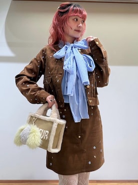 FURFURさん(レディース・154cm)の秋コーディネート