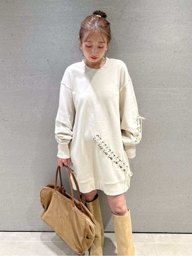 FURFURさん（レディース・157cm）の秋コーディネート