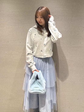 「アイテム（レッグウェア）」を使った、FURFURさん（レディース・163cm）の秋コーディネート
