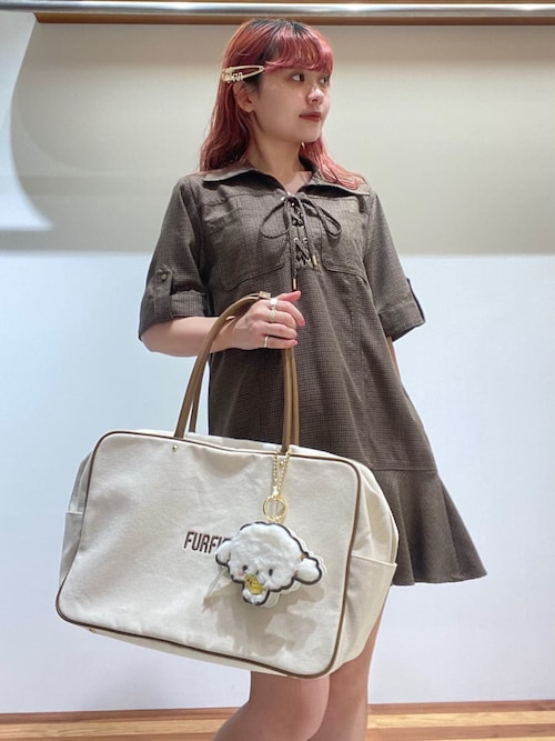 FURFUR BIGボストンバッグ