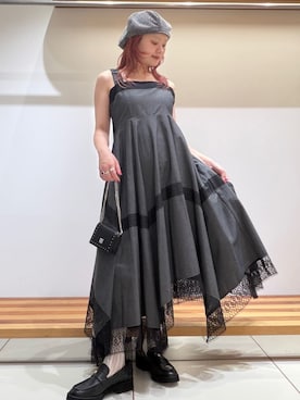 「FURFUR（ファーファー）のアイテム」を使った、FURFURさん（レディース・154cm）の春コーディネート