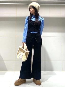 FURFURさん(レディース・157cm)の秋コーディネート