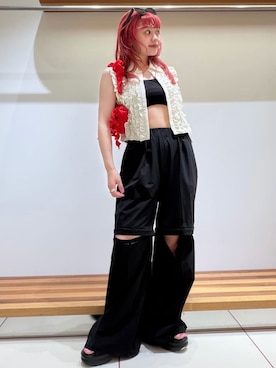 FURFURさん（レディース・154cm）の夏コーディネート