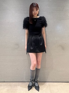 「FURFUR（ファーファー）のアイテム」を使った、FURFURさん（レディース・163cm）の春コーディネート