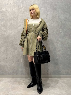 FURFURさん（レディース・152cm）の冬コーディネート