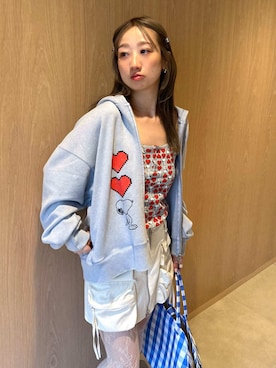 「FURFUR（ファーファー）のアイテム」を使った、FURFURさん（レディース・157cm）の春コーディネート