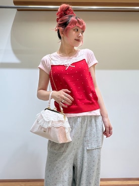 「シューズ」｜FURFURさん（レディース・154cm）の夏コーディネート