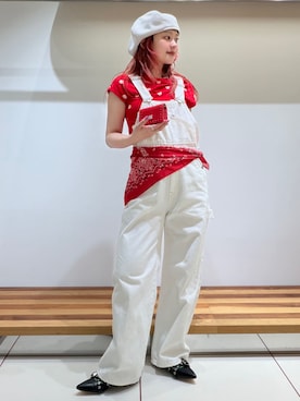 「FURFUR（ファーファー）のアイテム」を使った、FURFURさん（レディース・154cm）の春コーディネート