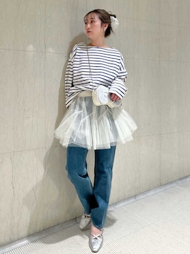 「マリン」｜FURFURさん（レディース・157cm）の秋コーディネート