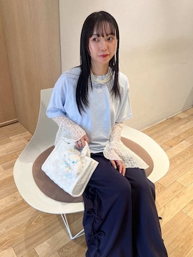 「シューズ」｜FURFURさん（レディース・162cm）の夏コーディネート