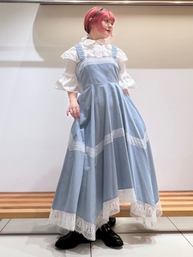 「FURFUR（ファーファー）のアイテム」を使った、FURFURさん（レディース・154cm）の春コーディネート