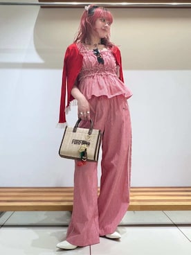 「FURFUR（ファーファー）のアイテム」を使った、FURFURさん（レディース・154cm）の春コーディネート