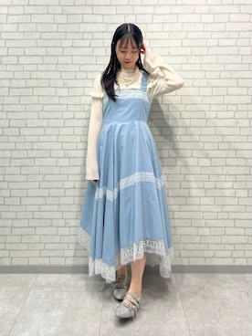 「FURFUR（ファーファー）のアイテム」を使った、FURFURさん（レディース・162cm）の春コーディネート