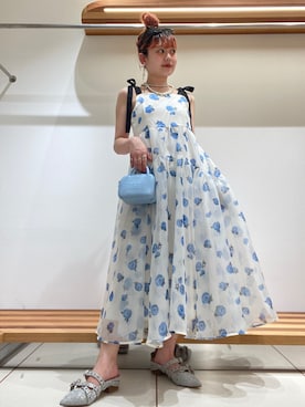 「ドレスアップ」｜FURFURさん（レディース・154cm）の春コーディネート