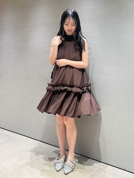 「FURFUR（ファーファー）のアイテム」を使った、FURFURさん（レディース・162cm）の春コーディネート