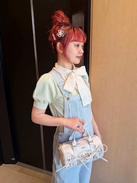 「FURFUR（ファーファー）のアイテム」を使った、FURFURさん（レディース・154cm）の春コーディネート