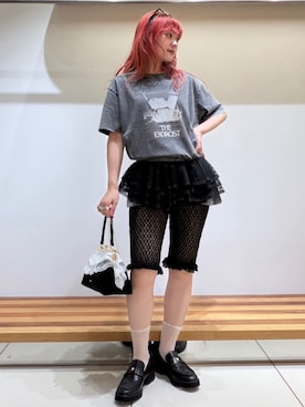「シューズ」｜FURFURさん（レディース・154cm）の夏コーディネート
