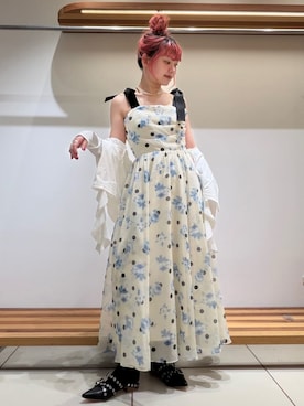 「FURFUR（ファーファー）のアイテム」を使った、FURFURさん（レディース・154cm）の春コーディネート