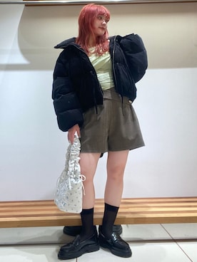 FURFURさん（レディース・154cm）の秋コーディネート