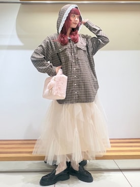 FURFURさん（レディース・154cm）の秋コーディネート