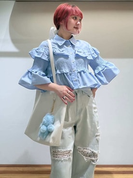 FURFURさん（レディース・154cm）の春コーディネート