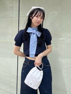 「FURFUR（ファーファー）のアイテム」を使った、FURFURさん（レディース・162cm）の春コーディネート